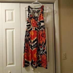 Tribal design dress